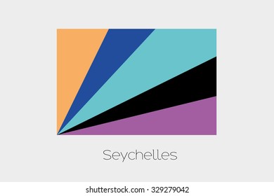 An Inverted Flag of Seychelles