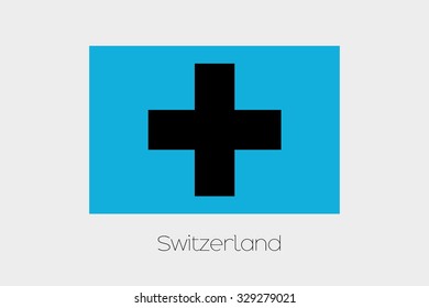An Inverted Flag of Switzerland