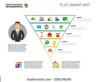 Inverted Pyramid Slide Template