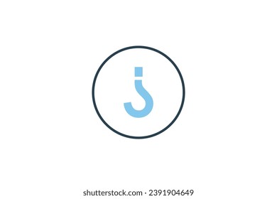 icono de signo de interrogación invertido. icono relacionado con la confusión. estilo de icono de línea plana. diseño de vector simple editable