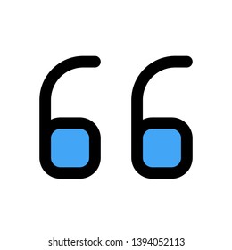 Inverted quotation mark used to highlight dialogues