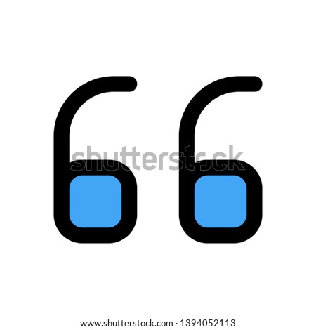 Inverted quotation mark used to highlight dialogues