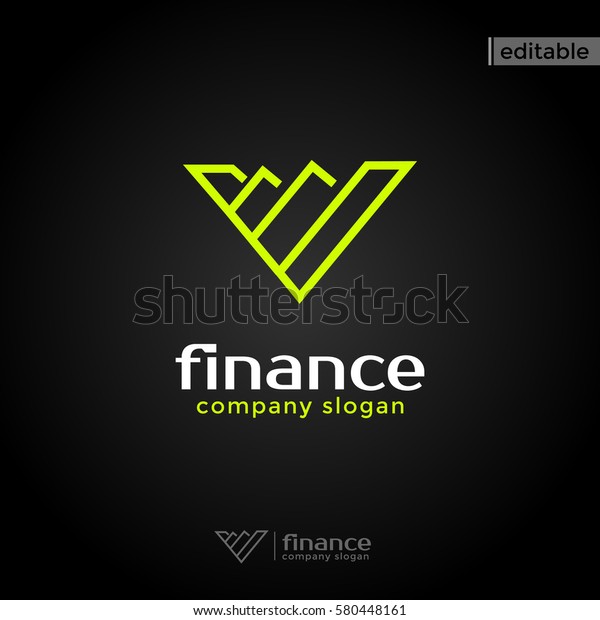 Logo Inverse De Finance Triangle Logo Image Vectorielle De Stock Libre De Droits