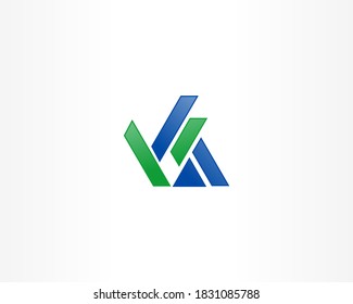 triángulo invertido con símbolo de icono del vector de línea