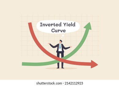 Inverted Yield Curve. Inflation, Recession, Government Bond Yields.
