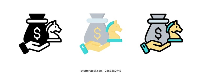 Elemento De Ícone De Investimento Para Design