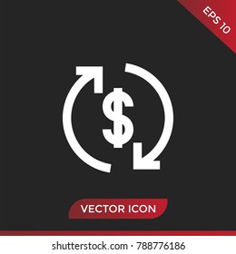 Invest icon vector