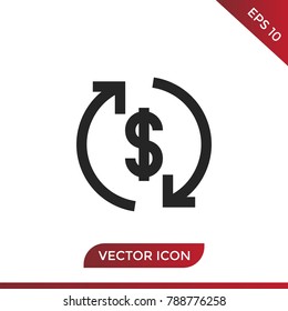 Invest icon vector