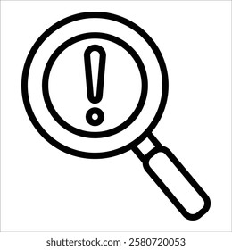 Investigate Icon Element For Design
