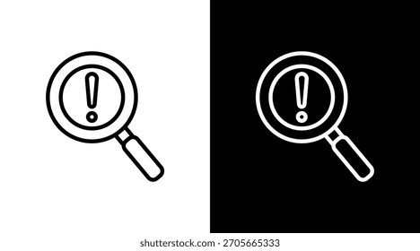 Investigar con diseño de conjunto de iconos