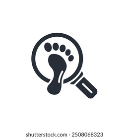 investigate icon. vector.Editable stroke.linear style sign for use web design,logo.Symbol illustration.