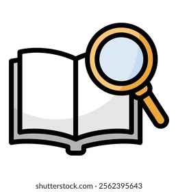 Investigation Icon Element For Design