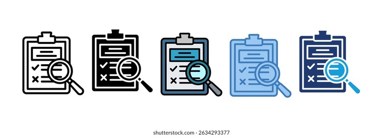 Elemento De Ícone De Investigação Para Design