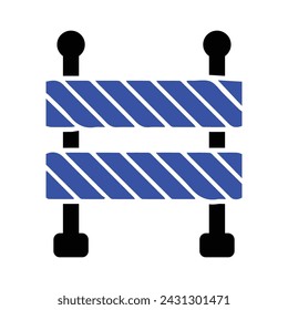 Investigation Restricted Area Icon, Vector graphics