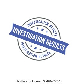 Investigation Results Letter Rubber Stamp Template