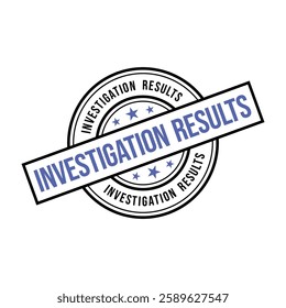 Investigation Results Letter Rubber Stamp Template