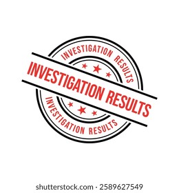 Investigation Results Letter Rubber Stamp Template