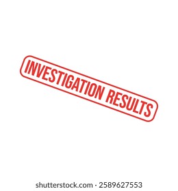 Investigation Results Letter Rubber Stamp Template