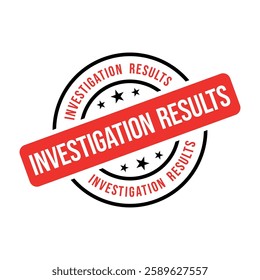 Investigation Results Letter Rubber Stamp Template