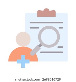 Investigator Icon Element for Design