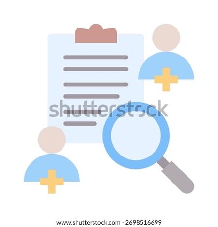 Investigator Icon Element for Design
