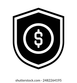 Investmen Icon, Flat Style Design Isolated On White Background