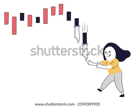Investment adage: "Don't catch a falling knife!"
