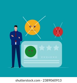 Investment asset allocation and balancing concept Businessman investors make pie charts to balance their portfolios to suit risk and return.