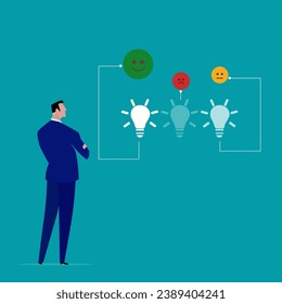 Investment asset allocation and balancing concept Businessman investors make pie charts to balance their portfolios to suit risk and return.