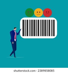 Investment asset allocation and balancing concept Businessman investors make pie charts to balance their portfolios to suit risk and return.