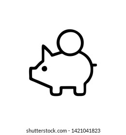 Investment  banking  money and finance icon, vector
