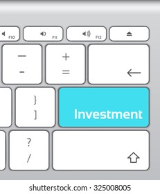 Investment Enter Button Keyboard