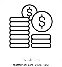 Investment And Expenditure Icon Concept