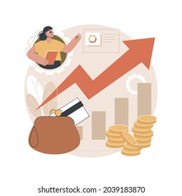 Investment Fund Abstract Concept Vector Illustration. Investment Trust, Shareholder Scheme, Fund Creation, Business Opportunities, Corporate Venture Capital, Hedge Fund Leverage Abstract Metaphor.