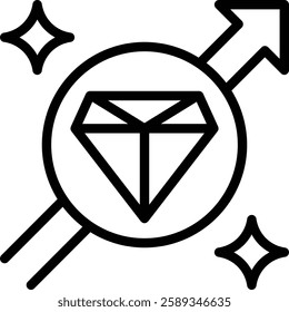 Investment Growth Icon. Investment On Right Time Icon