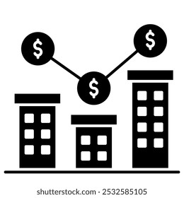 Investment Icon, Bussines strategy, Money