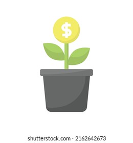 ilustración vectorial de plantilla de diseño de icono de inversión