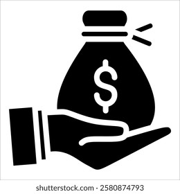 Investment Icon Element For Design