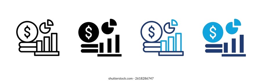 Investment Icon Element For Design