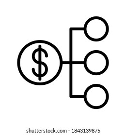 Investment icon or logo isolated sign symbol vector illustration - high quality black style vector icons
