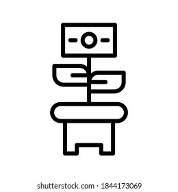 Investment  icon or logo isolated sign or symbol, vector illustration - high quality black style vector icons