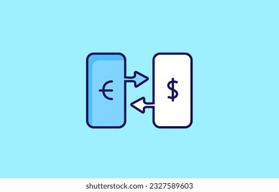 Investment icon set. Containing investor, mutual fund, asset, risk management, economy, financial gain, interest and stock icons. Outline filled icon