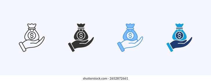 Investment Icon Set Multiple Style Collection