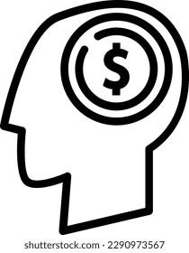 The Investment icon is a symbol for financial investments or funding, often used in finance or investment-related software