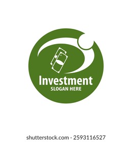 Investment icon and symbol template