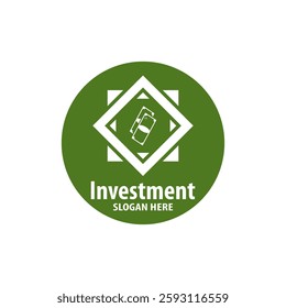 Investment icon and symbol template