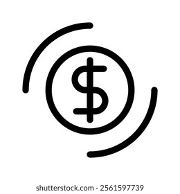 Investment Icon Vector Symbol Design Illustration