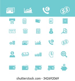 investment  icons, signs vector concept set for infographics, mobile, website, application
