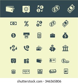investment  icons, signs vector concept set for infographics, mobile, website, application 