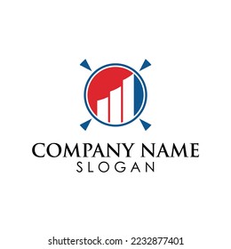 investment logo 32 icon template